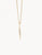 Sea La Vie Necklace | Kaboom Lightning Gold
