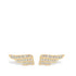 Fly/Wings Gold Earrings