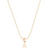 Necklace | 16" Necklace Gold - Respect Gold Charm