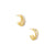 Kenda Scott Livy Gold Huggie Earrings