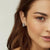 Kendra Scott Ellie Gold Stud Earrings In Black