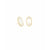 Kendra Scott Ellie Gold Stud Earrings In Ivory Mother Of Pearl