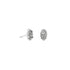 Kendra Scott Emilie Silver Stud Earrings In Platinum Drusy