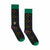 Mardi Gras Fleur De Lis Bonfolk Socks