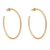 Fine Line Hoop Earring