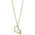 Louisiana State Love Necklace
