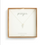 Silver Cross Wrapped in Prayer Dainty Necklace