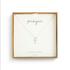 Silver Cross Wrapped in Prayer Dainty Necklace