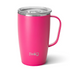 Hot Pink Travel Mug 18oz. - Matte