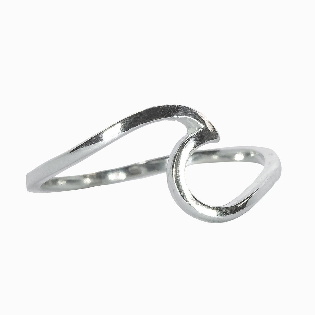 Vintage K10 × Silver Twist Wave Ring 925 s-l1200.jpg