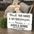 Wash Your Hands | Metal Sign