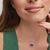 Kenda Scott Elisa Gold Necklace In Cobalt Cats Eye