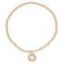 Classic Gold With Blessed Charm Bracelet