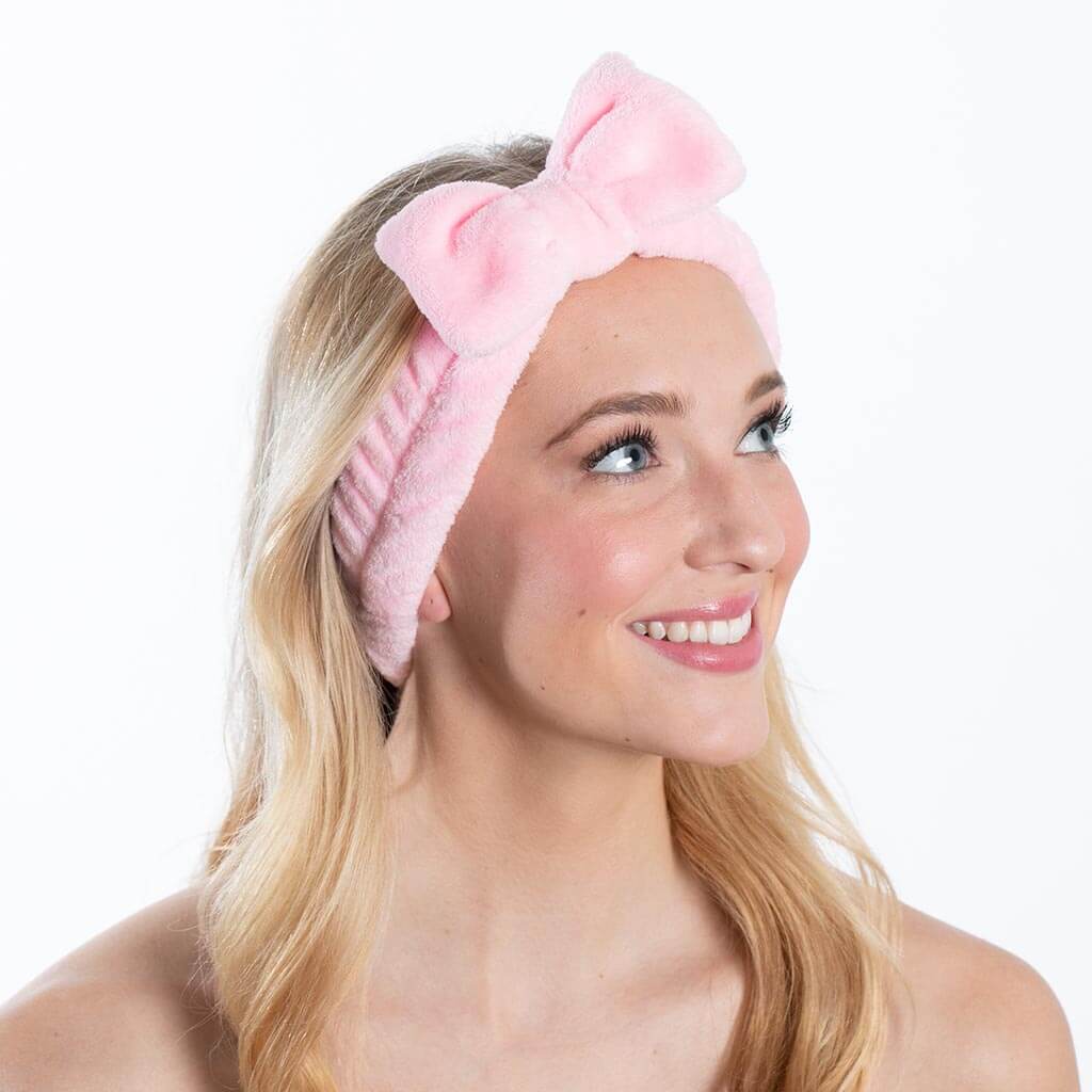 Bow Spa Headband - – The Pink Paisley