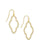 Kendra Scott Abbie Gold Small Open Frame Earring