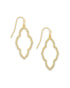 Kendra Scott Abbie Gold Small Open Frame Earring