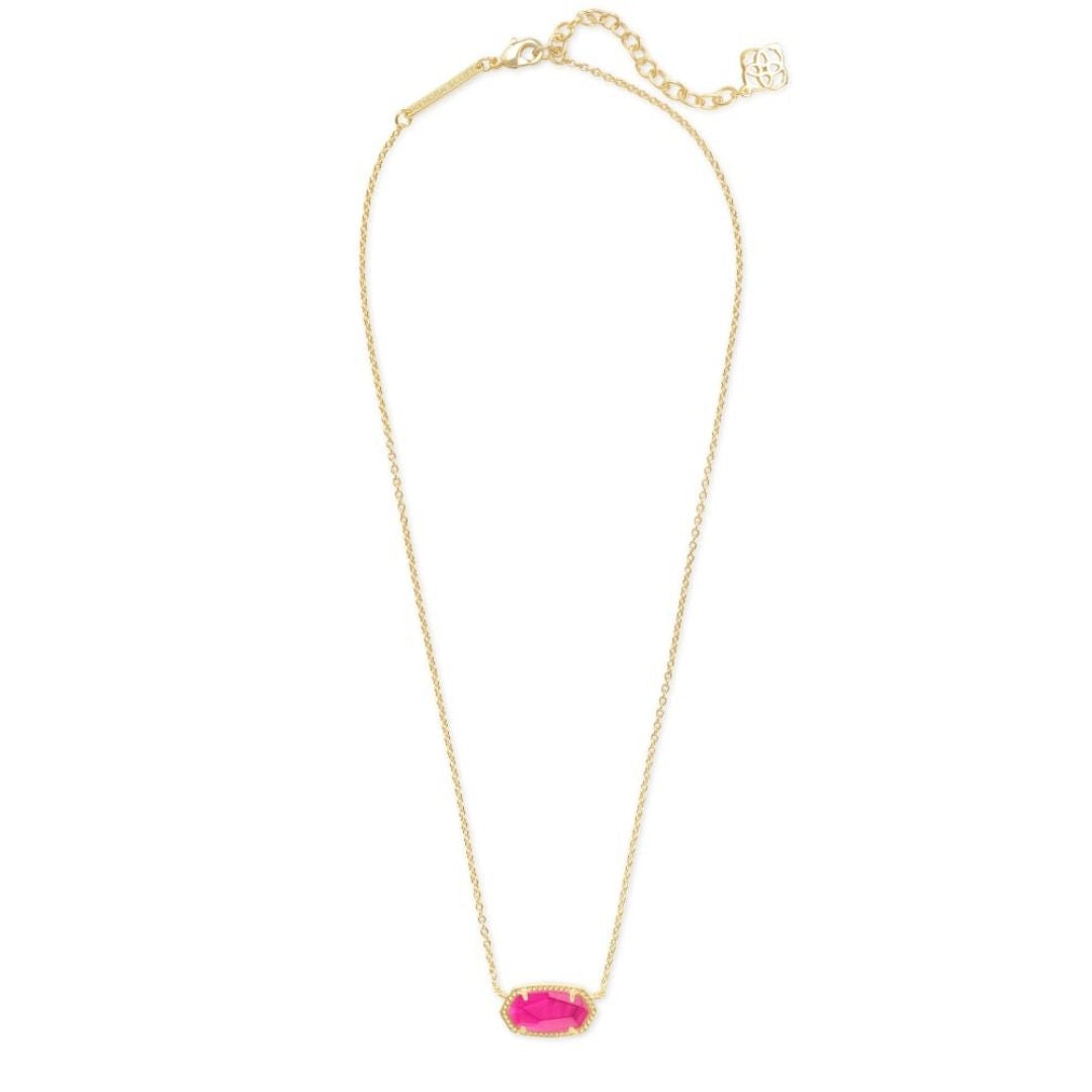 Kendra Scott Elisa Pendant Necklace for Women, Fashion Jewelry, 14k  Gold-Plated, 4217703444 Azalea Illusion - Walmart.com