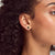 Kendra Scott Emilie Gold Stud Earrings In Iridescent Drusy