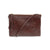 Oxblood Multipocket Crossbody Purse