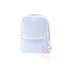 Baby Blue Small Seersucker Backpack