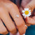 Moonstone Tear Drop Ring