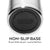 Glitter Charcoal Brumate Hopsulator Trio 12/16oz