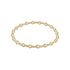 Extends - Classic Sincerity Pattern 4mm Bead Bracelet - Gold