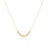 16" Necklace Gold - Classic Beaded Bliss