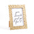 Gold Leo Picture Frame 4x6