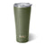 Olive Tumbler 32oz Bigger really is better! 💯 Enjoy a soft, matte finish in your favorite shades.  Our fan favorite 32oz Tumbler features a slim profile, making it cup holder friendly and comfy to hold. The increased capacity means you get to enjoy more of your favorite drinks with fewer refills!  Measures: 8.75” H x 4” W (lid included)  Base: 2.8” in diameter  Weighs: 1.0lb when empty
