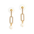 Pearls From Within Earrings Gold